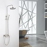 BLアンティーク図面シャワーセット3つStalls in the bathroom銅シャワー蛇口