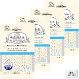 ドギーマン 無添加良品 チューイング コラーゲン ロープ 【4袋セット】 10本入 ミルク味 ガム 犬 おやつ 全犬種用 無添加+DoubleUロゴティッシュ