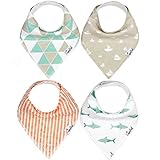 Copper Pearl(コッパーパール) コッパーパール Baby Bandana Bibs バンダナビブ 4枚セット【インド製】 Pacific パシフィック