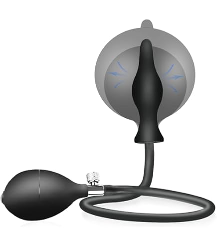 master series expand x large inflatable anal plug Master Series Expand X-Large Inflatable Anal Plug main image 1
