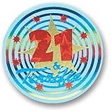 21 And Terrific Satin Button 2 Party Accessoryハロウィン [並行輸入品]