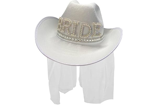 Veil Bridal Shower Wedding Bride Hat 