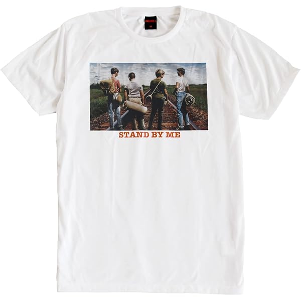 Amazon | [EXCLUSIVE] 映画Tシャツ スタンド・バイ・ミー 青春