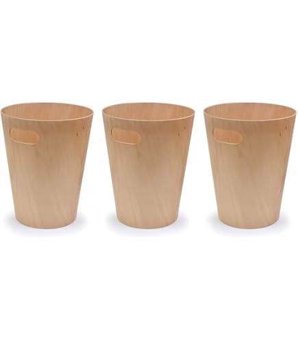 Amazon｜SAITO WOOD ごみ箱 ダストボックス 回転蓋 954TA 11L