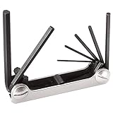 Klein Tools 70582 3-5/8-Inch Folding Hex-Key Set with 7 Metric Sizes by Klein [並行輸入品]