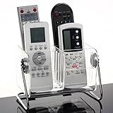 (10748-u) DESKTOP CLEAR TV REMOTE CONTROL MOBILE PHONE ORGANIZER STORAGE (USA) by Nube Dreams
