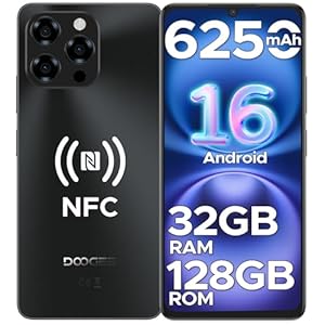 DOOGEE Note58 SIMフリースマートフォン 32GB+128GB 90Hz 6.7インチHD+大画面 6250mAh