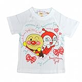 (バンダイ)BANDAI 半袖Tシャツ アンパンマン 冷感素材 カットソー ホワイト 95