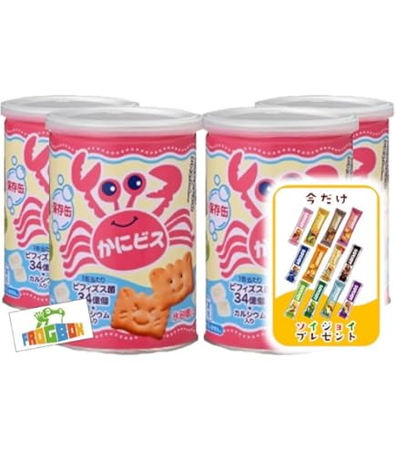 Amazon.co.jp: 【今だけオマケ付き】 不二家 ペコちゃん ビスケット 缶