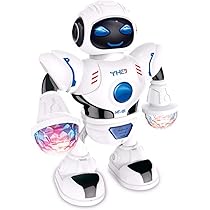 インテリジェントエレクトリックダンスウォーキングミュージカル ロボット Amazon.co.jp: インテリジェント電気ダンスロボット、6顎