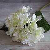 Auntwhale 人工シルクアジサイブッシュフラワーバンチブーケウェディングパーティー