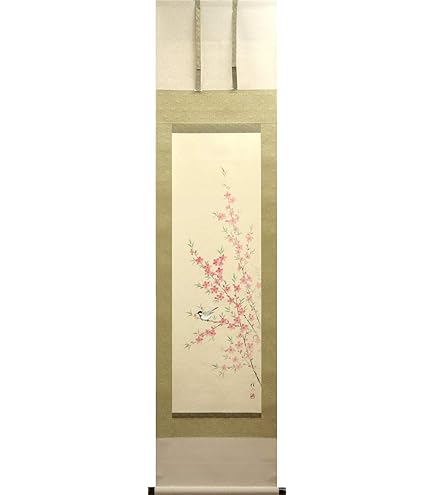 Amazon | お雛様 掛軸 掛け軸 段飾り雛 伊藤香旬 【尺幅(短)】 結納屋
