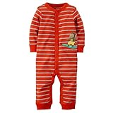 カーターズ Carter's カバーオール 長袖 綿100% Cotton Snap-Up Sleep & Play NB (50-55cm) [並行輸入品]