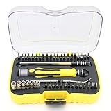 Oture 45 in 1 精密ドライバーセット 修理ツール スマホ修理 分解 プロ用 磁石付き工具 iPhone Android