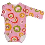 【未熟児】【低出生体重児】【早産児】【NICU】用　ベビー服：　長袖ロンパース　フィエスタ