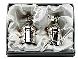 SILVER PLATED TOOTH AND CURL CASTLE DESIGN by Leonardo
