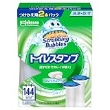 スクラビングバブル トイレ掃除 トイレスタンプ フレッシュソープ 付け替え 詰め替え 2本入り 付け替え用