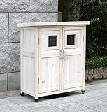 ベランダ薄型収納庫920 SPG-002WHT (SST)