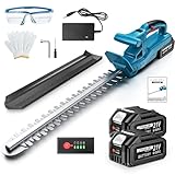 Natsumi 充電式電動ヘッジトリマー 18Vマキタ互換 刈込幅510mm 切断径18mm 両刃駆動 軽量 バッテリー2個付属