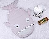 Edealing ( TM ) 1pcs Shark Baby Sleepingバッグ新生児Sacks SwaddlingブランケットStroller shark-shaped Buntingバッグ