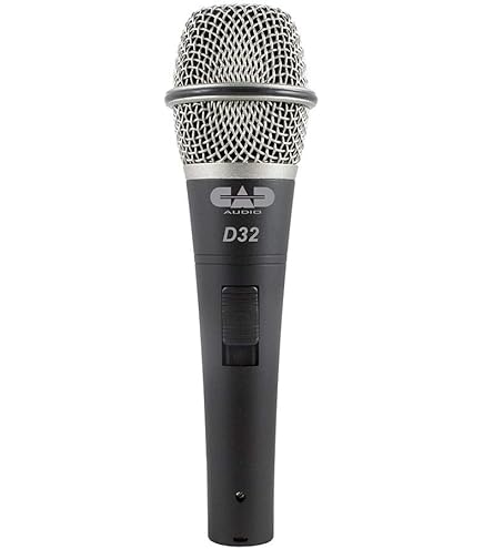 Amazon | CAD AUDIO ダイナミック・ボーカル・マイクロフォン D32 3本