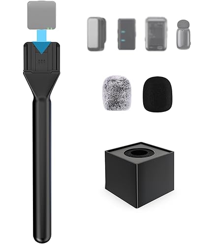 Amazon.co.jp: DJI Mic 1/2用ホルダー、Rode Wireless GO 2用