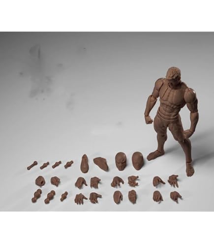 Amazon.co.jp: 「AC]QS MORFIG 1/16 男性 可動 アクション フィギュア