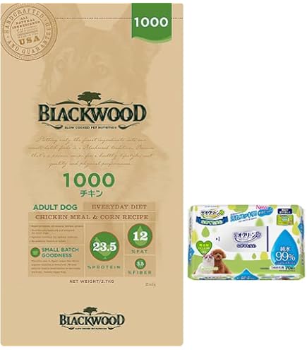 Amazon.co.jp: ブラックウッド ドッグフード 1000 チキン 20kg