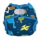 Imagine Baby Products Newborn Hook and Loop Diaper Cover, Rawr by Imagine Baby Products