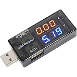 OUYOU USB電流電圧テスター 電源メーター電圧モニター チェッカー 計測 測定 便利 小型 持ち歩き 精密機器