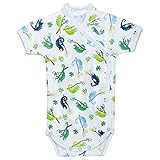 Under The Nile Baby Boys Short Sleeve Babybody Chameleon 3M by Under the Nile