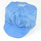 uxcell 帯電防止帽子　静電防止帽子　アンチスタティックハット　素晴らしいスタップロパティ　キャップ　　ブルー