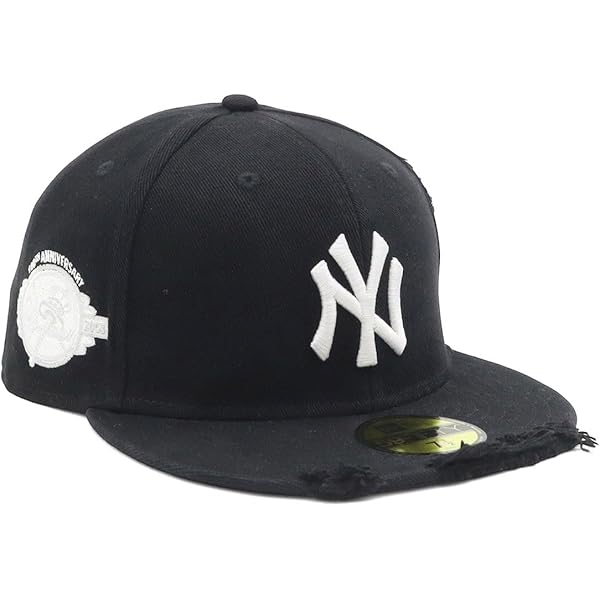 Amazon.co.jp: New Era 59FIFTY Damaged Denim New York Yankees Cap