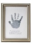 The Grandparent Gift Co. Growing in Faith Handprint Frame, Baby Dedication by The Grandparent Gift C
