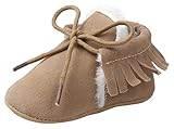 C-Princess 幼児 キッズ ルーム シューズ ファーストシューズ 新生児 赤ちゃん ベビー靴 歩行サポート フリンジ 内ボア 防寒保温 出産祝い カーキ 13cm