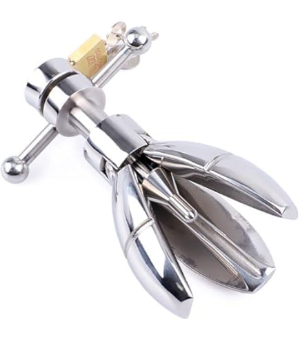 TERNENCE Metal Opening Lotus Anal Plugs Heavy Duty 304 Stainless Steel  Adjustable Anus Lock Trainer Butt Expander with Handles Sex Toys Adult  Games (GS100) : Amazon.com.au: Health, Household & Personal Care