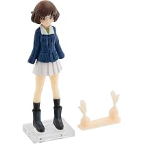 Amazon.co.jp: プラッツ ガールズ&パンツァー 秋山優花里 フィギュア 1