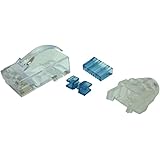 日本製線 Cat.6 モジュラープラグ(24AWG) ブーツ付 50個セット NSP624B(50)