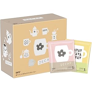 UCC おいしいカフェインレスコーヒー ドリップコーヒー 7g×50袋 デカフェ・ノンカフェイン レギュラー(ドリップ)