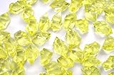 PLATA Mサイズ ディスプレイ 用 アクリル クリア ストーン 大粒 【 イエロー 黄 黄色 yellow 】 PT7129-YL