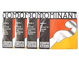 バイオリン弦 Thomastik Dominant/ドミナント弦 1/8+1/10サイズ兼用 EADG線 No.129 E線+No.131 A線+No.132 D線+No.133 G線 1/8+1/10兼用弦セット E/A/D/G弦セット
