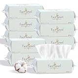 cicibella フェイスタオル 540枚 フェイシャルタオル クレンジングタオル 美容 天然コットン 使い捨てタオル 敏感肌 低刺激 ベビーケア 介護 防災グッズ 全身払拭 使い捨てzhzc-0809a-540