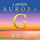 ラーセン社　チェロ弦　オーロラ　G線　Larsen Cello Aurora G 4/4 Medium