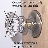 ユニバーサルレトロフィットキットをインストールするにモダンアンティークノブでドア。古い真鍮Finish with Removable O 'ring toフィットAnyアンティークノブ、簡単なインスト