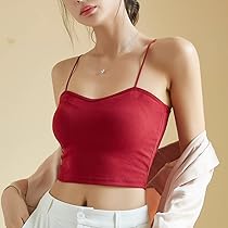 ラパフェ キャミ ノースリーブ フリルニットキャミソール クロップドニット ノースリーブニット
