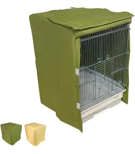 Amazon.co.jp: 鳥 ケージカバー 裏コーティング 撥水 完全遮光 L