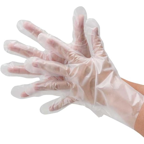 Amazon.co.jp: [東京パック] エンボス手袋ロング 5本絞り 外エンボス