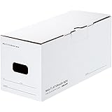 サンワサプライ(Sanwa Supply) マルチ収納ボックスケース(5個入り・CDプラケース用) FCD-MT5W ホワイト フリー