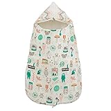 ベビー 寝具 赤ちゃん用品　暖かい 寝袋　おくるみ 新生児用 出産祝い 高品質 ベビー スリーパー (緑)