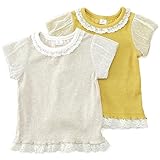 dolcina バルーンスリーブＴシャツ(80～130cm) キムラタンの子供服 イエロー 80 ( 33231x33431-151b )